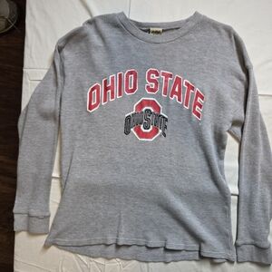 Ohio State Gray Long Sleeve Thermal